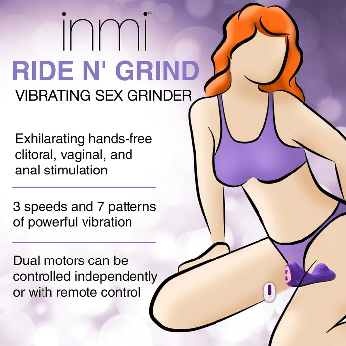 Vibrating Silicone Grinder Inmi Female Sex Toys