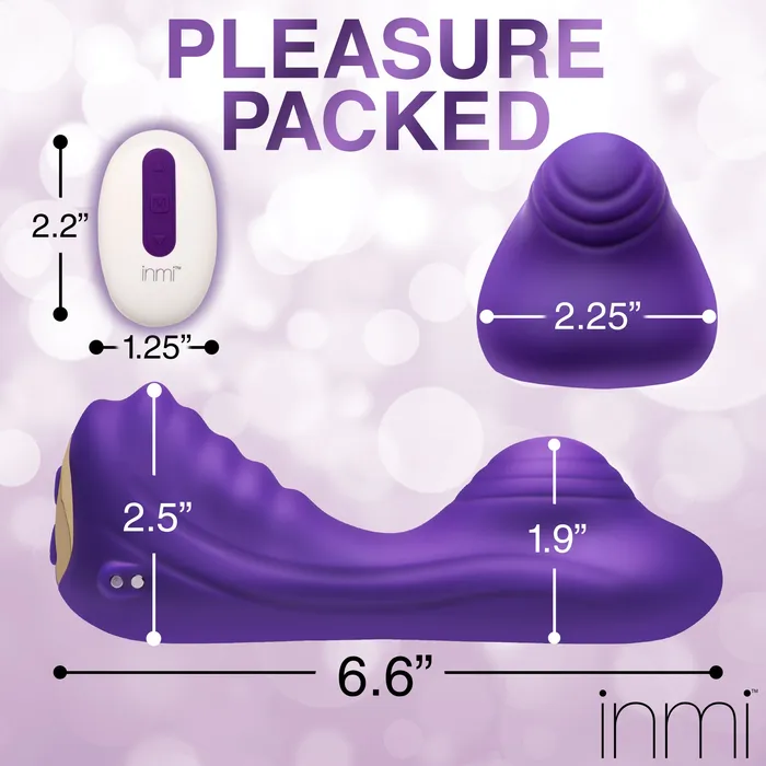 Vibrating Silicone Grinder Inmi Female Sex Toys