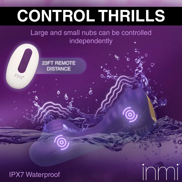 Vibrating Silicone Grinder Inmi Female Sex Toys