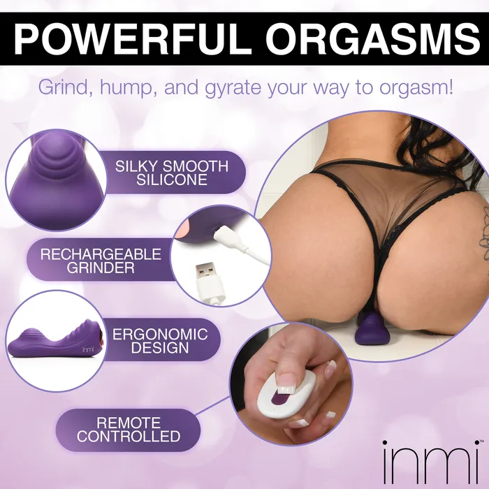 Vibrating Silicone Grinder Inmi Female Sex Toys