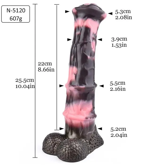 Xinghaoya Dildos 10 Inches Soft Silicone Horse Cock Dildo Toy