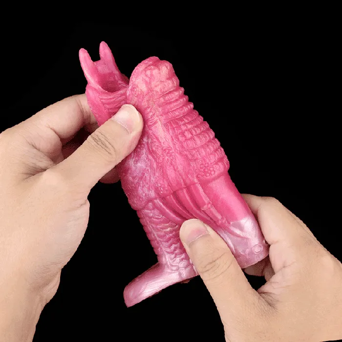 Xinghaoya Male Sex Toys Soft Silicone Dragon Penis Sleeve Sex Toy