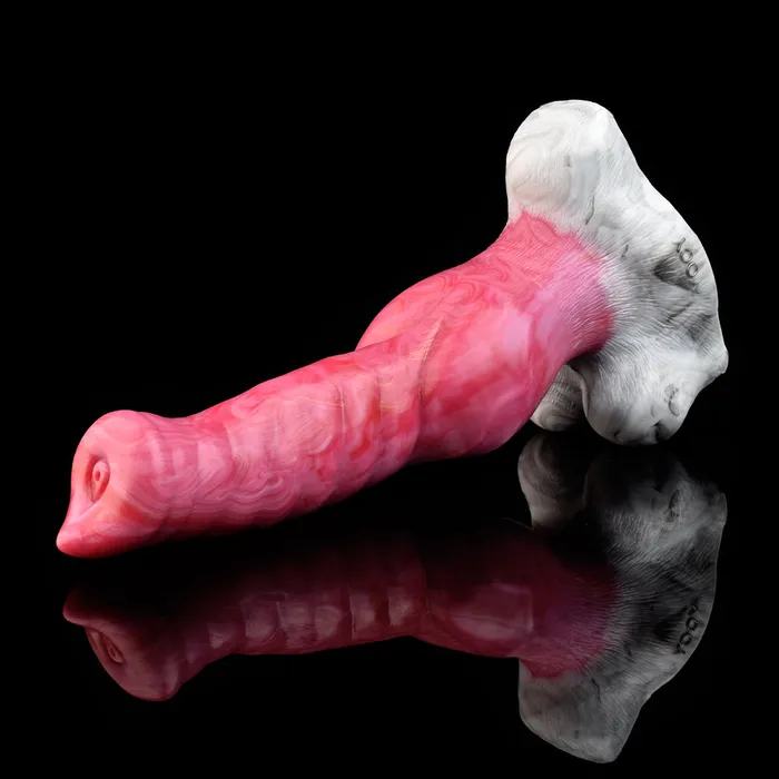  10Inch FENRIR Huge Vibrating Wolf Dildo Huge Werewolf Vibrator DirtyToyz Female Sex Toys