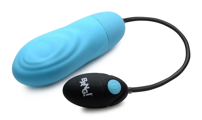 7x Pulsing Rechargeable Silicone Vibrator Blue Sale Vibrators