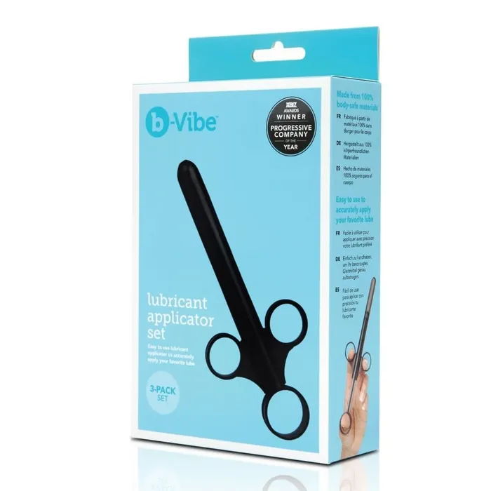 Anal bVibe Lubricant Applicator Set Black BVibe