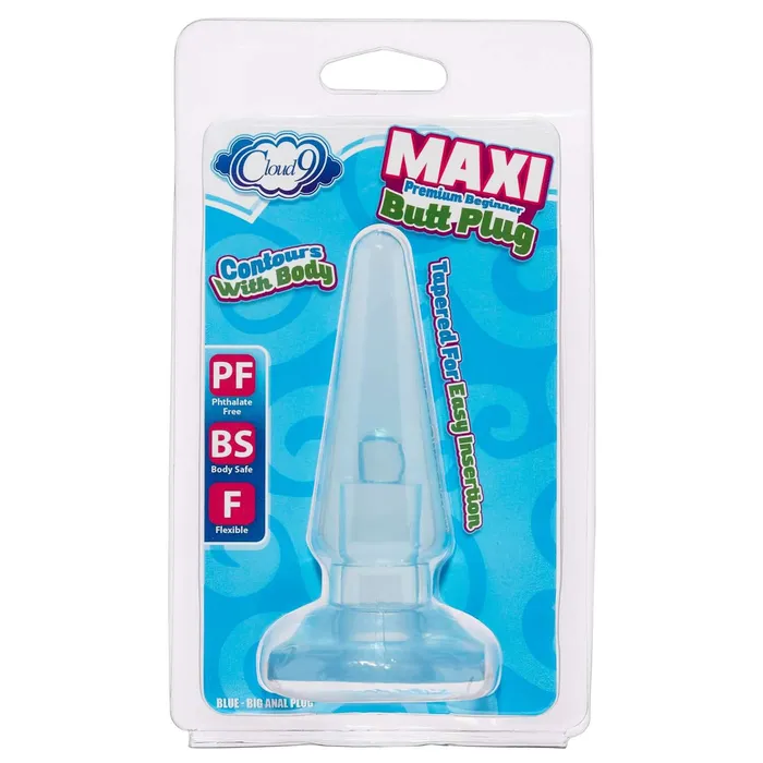 Anal Maxi Butt Plug Blue Cloud 9 Novelties