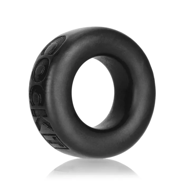 Anal Oxballs Cock T Comfort Cockring by Atomic Jock Silicone Smoosh Black
