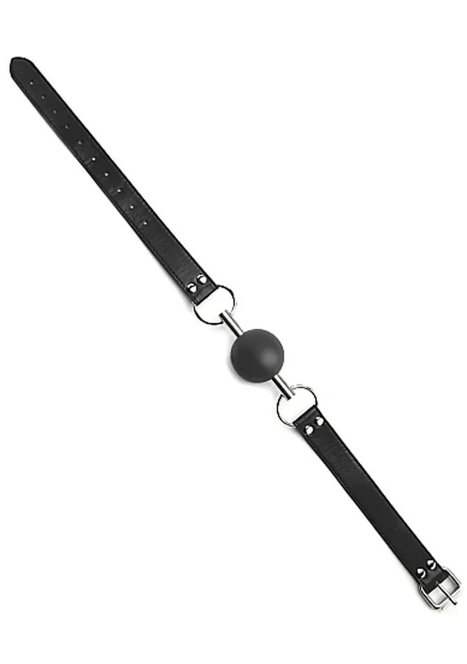 Anal Solid Ball Gag Black Sale