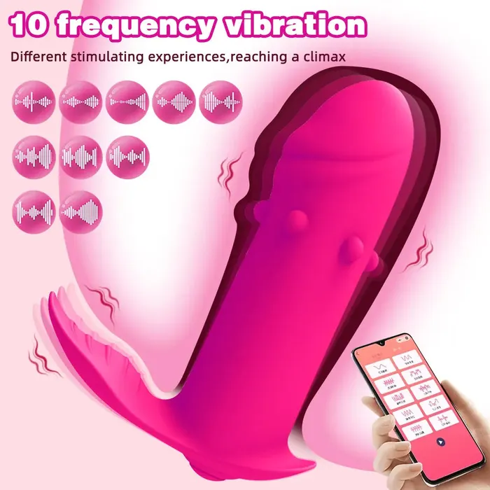 APP Control Anal Dildo Panty Vibrator Vibrating Butt Plug Female Sex Toy Domlust Anal