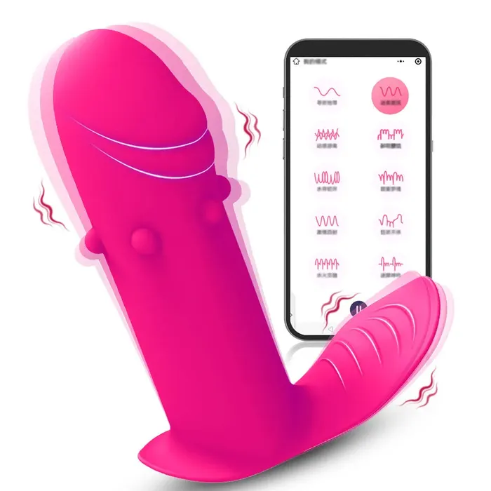 APP Control Anal Dildo Panty Vibrator Vibrating Butt Plug Female Sex Toy Domlust Anal