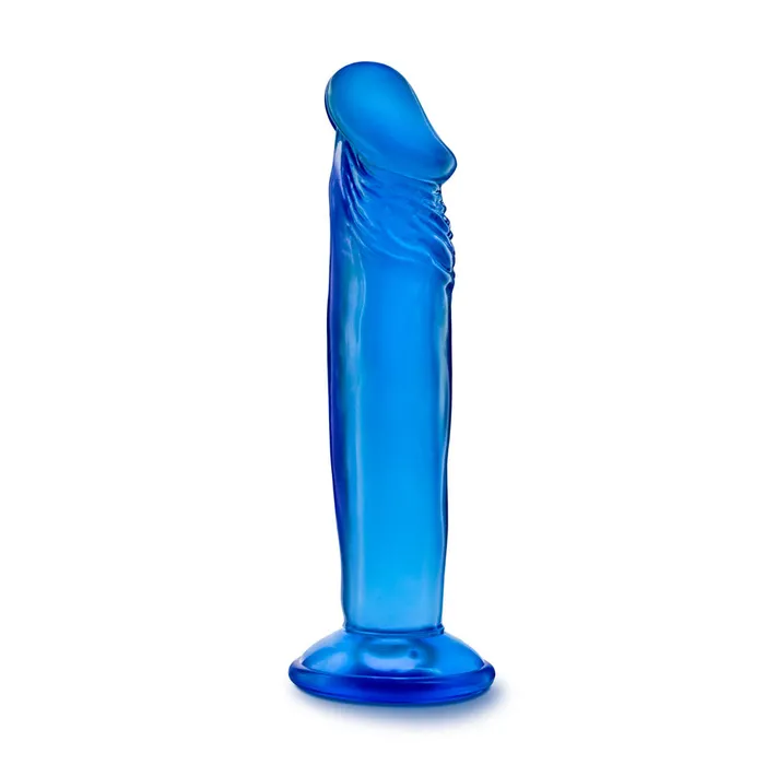 Blush Dildos B Yours Sweet n Small 6 Inch Dildo With Suction Cup Blue