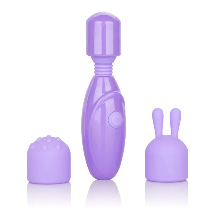 CalExotics Dr Laura Berman Olivia Rechargeable Mini Massager With Attachments Female Sex Toys CalExotics Dr Laura Berman Olivia Rechargeable Mini Massager With Attachments Female Sex Toys