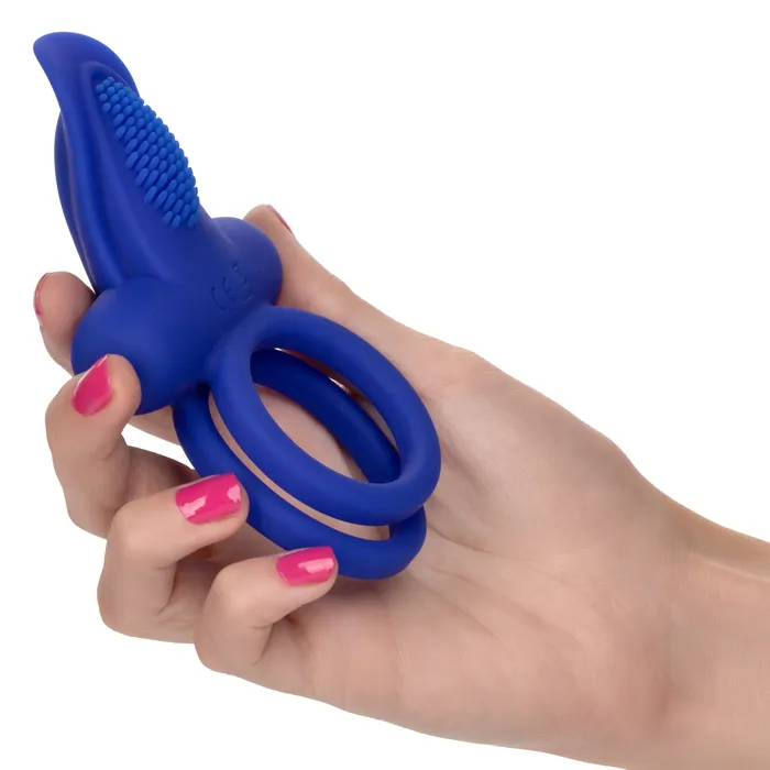 CalExotics Female Sex Toys Silicone Rechargeable Dual Pleaser Enhancer CalExotics Female Sex Toys Silicone Rechargeable Dual Pleaser Enhancer