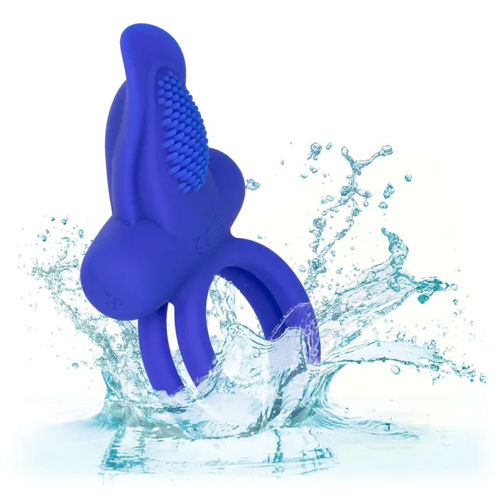 CalExotics Female Sex Toys Silicone Rechargeable Dual Pleaser Enhancer CalExotics Female Sex Toys Silicone Rechargeable Dual Pleaser Enhancer