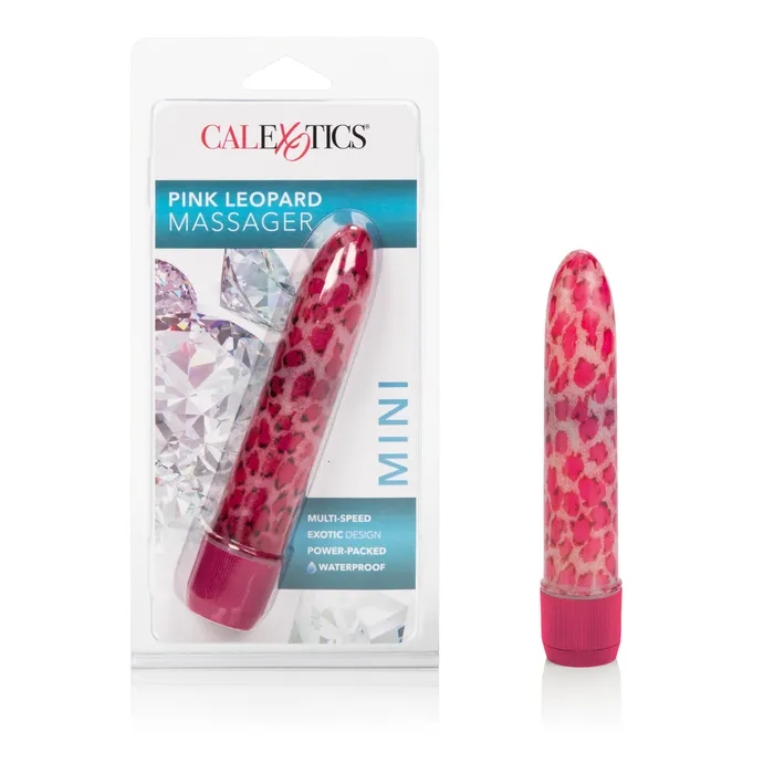 CalExotics Vibrators Leopard Massager Mini Pink CalExotics Vibrators Leopard Massager Mini Pink
