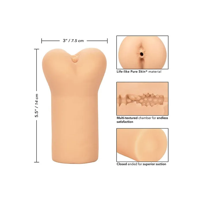 California Exotic Boundless Anus Masturbator Flesh Pink Male Sex Toys