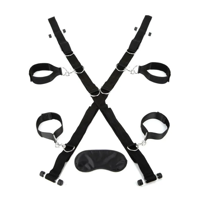 Dildos Over the Door Cross Universal Cuffs Lux Fetish