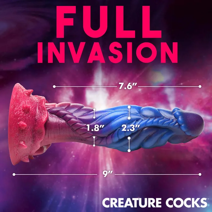Dildos XR Brands Creature Cocks Intruder Alien Silicone Dildo Dildos XR Brands Creature Cocks Intruder Alien Silicone Dildo