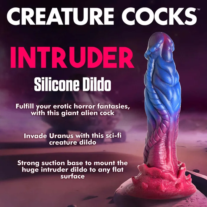 Dildos XR Brands Creature Cocks Intruder Alien Silicone Dildo Dildos XR Brands Creature Cocks Intruder Alien Silicone Dildo