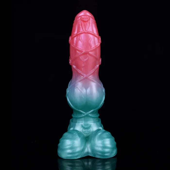 DirtyToyz 94Inch Lucien Huge Fantasy Dog Dildo Knotted Alien Sex Toy Dildos
