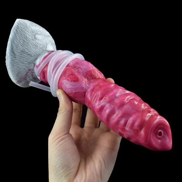 DirtyToyz Anal 84Inch Garmr Ejaculating Canine Dildo Realistic Dog Knot