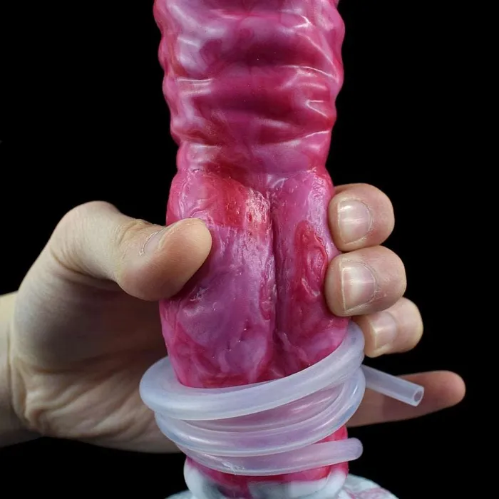 DirtyToyz Anal 84Inch Garmr Ejaculating Canine Dildo Realistic Dog Knot