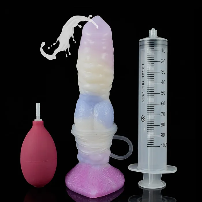 DirtyToyz Anal 84Inch Garmr Ejaculating Canine Dildo Realistic Dog Knot