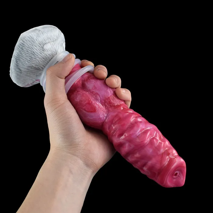 DirtyToyz Anal 84Inch Garmr Ejaculating Canine Dildo Realistic Dog Knot