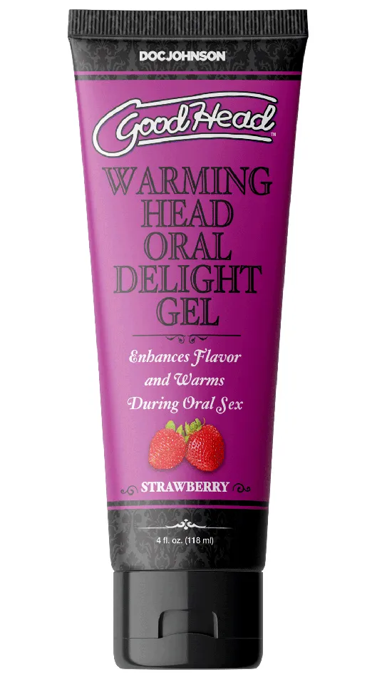 Doc Johnson Enhancers Goodhead Warming Head Oral Delight Gel Strawberry 4 Fl Oz Doc Johnson Enhancers Goodhead Warming Head Oral Delight Gel Strawberry 4 Fl Oz