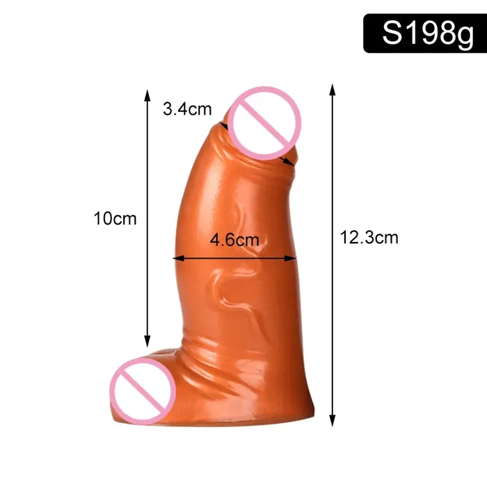 Domlust Anal Big Girth Anal Dildo Butt Plug Huge Silicone Realistic Dildos Male Female Sex Toys
