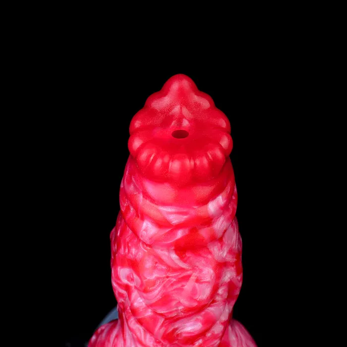 Domlust Anal Ejaculating Dog Dildo Anal Butt Plug Inflatable Anal Dildos Silicone Vaginal Masturbation Sex Toys