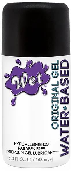 Enhancers Wet WET Original Water Based Gel 5 Fl oz148mL