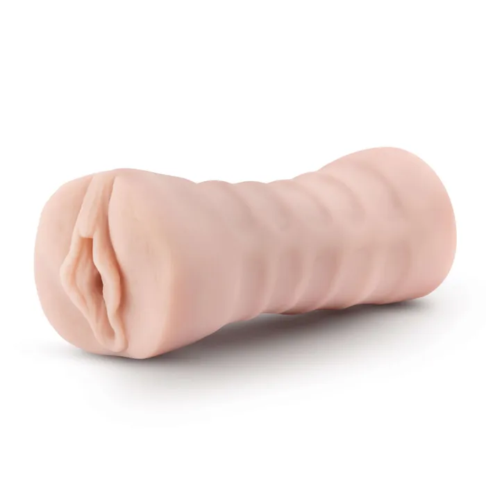 Enlust Destini Vibrating Stroker Beige Blush Male Sex Toys