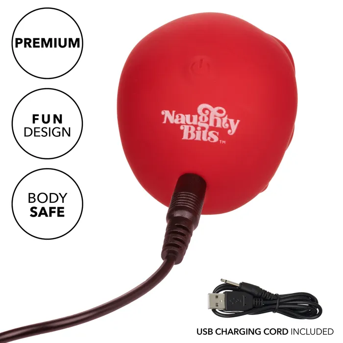 Female Sex Toys CalExotics Naughty Bits Bone Head Handheld Massager