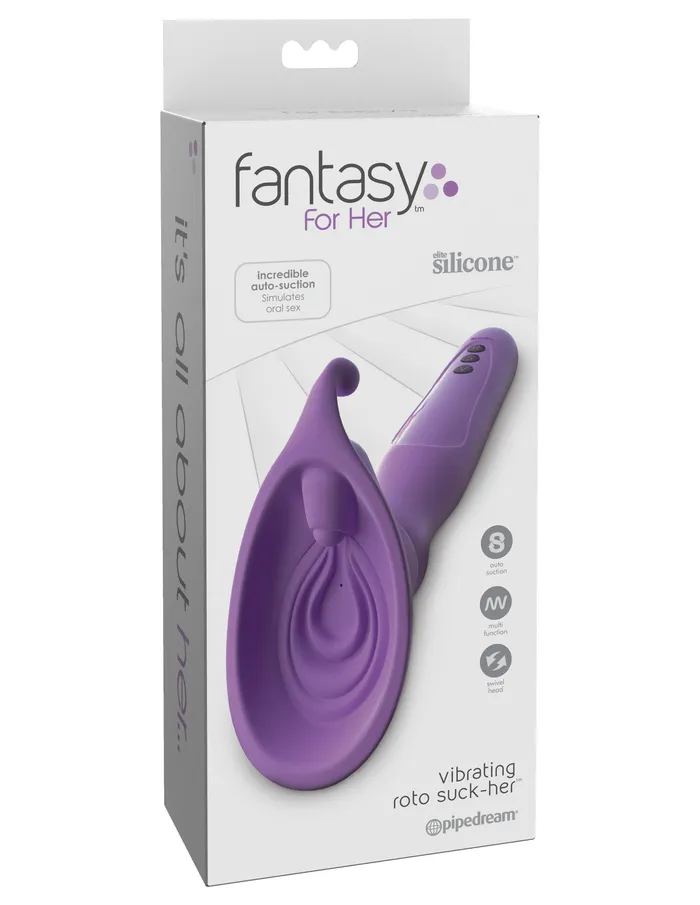 Female Sex Toys Pipedream Fantasy for Her Vibrating Roto SuckHer