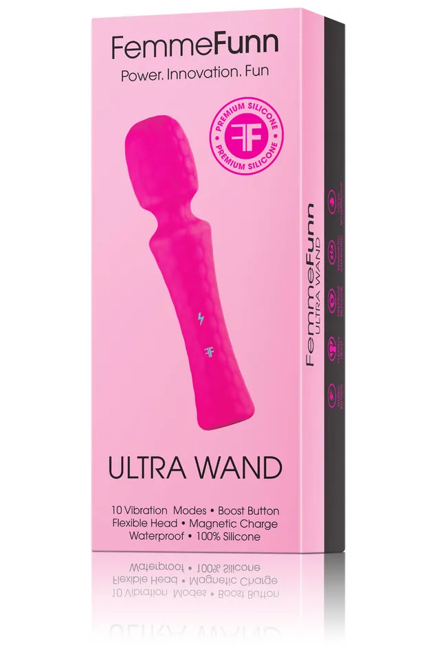 Femme Funn Ultra Wand Pink Vibrators Femme Funn Ultra Wand Pink Vibrators