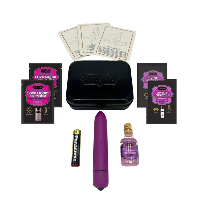 Kama Sutra Vibrators Kama Sutra Weekender Kit Vibe Raspberry Dreams