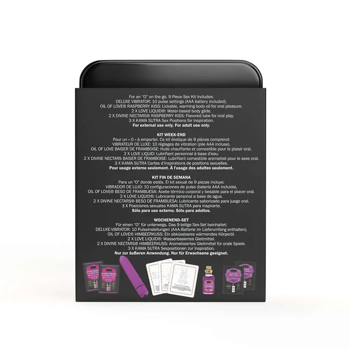 Kama Sutra Vibrators Kama Sutra Weekender Kit Vibe Raspberry Dreams Kama Sutra Vibrators Kama Sutra Weekender Kit Vibe Raspberry Dreams