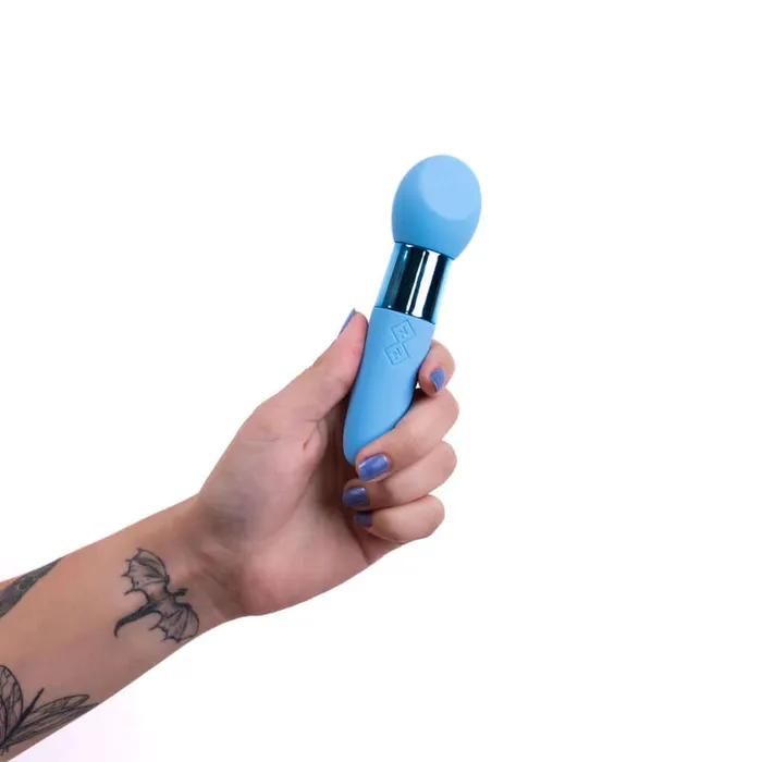 Maia Toys Rina Rechargeable Dual Motor Silicone 15 Function Vibrator Blue Vibrators Maia Toys Rina Rechargeable Dual Motor Silicone 15 Function Vibrator Blue Vibrators