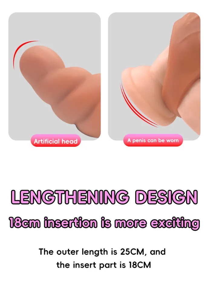 Male Sex Toys Domlust Sprial Penis Sleeve Extender Sex Toys for Men Enhance Pegging Sexuality Couple Play
