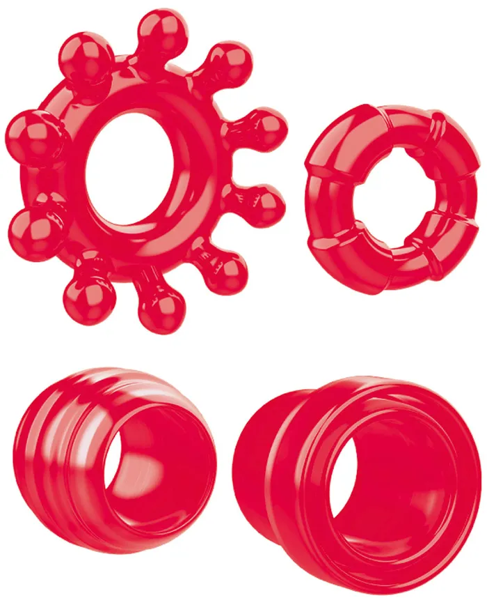 Male Sex Toys Evolved Novelties Ring the Alarm Red