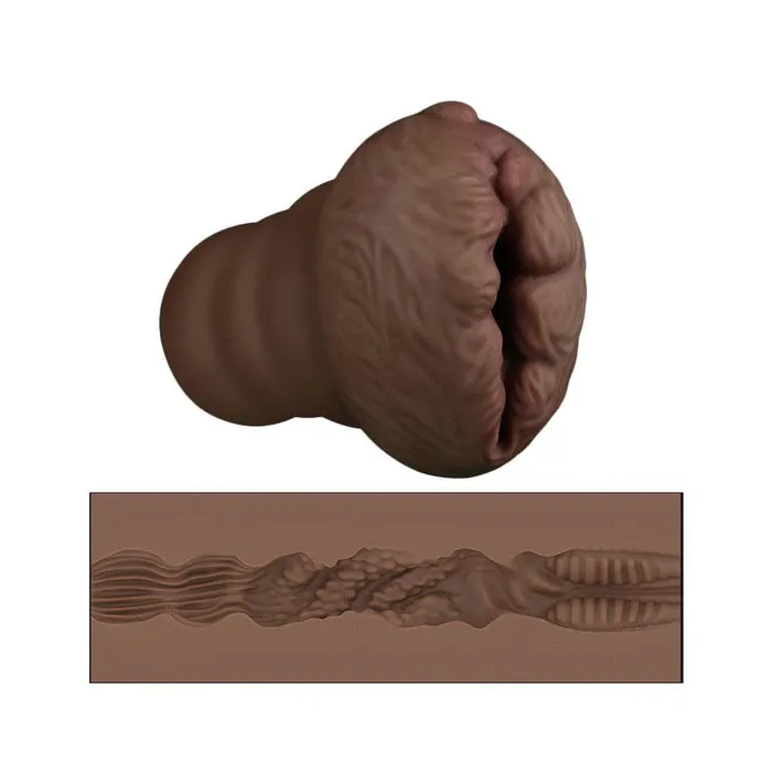 Male Sex Toys Lovetoy Aliens Pie Number 3 Masturbator Flesh Brown Lovetoy