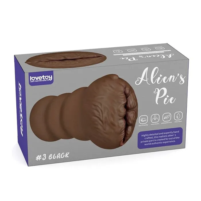 Male Sex Toys Lovetoy Aliens Pie Number 3 Masturbator Flesh Brown Lovetoy Male Sex Toys Lovetoy Aliens Pie Number 3 Masturbator Flesh Brown Lovetoy