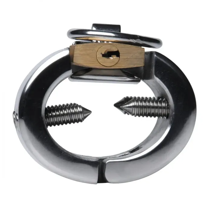 Male Sex Toys Master Series CBT Tools Cock and Ball Torture Fiend Stainless Steel CBT Piercing Chamber Male Sex Toys Master Series CBT Tools Cock and Ball Torture Fiend Stainless Steel CBT Piercing Chamber