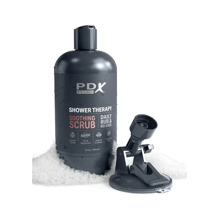 Male Sex Toys PDX Discreet Shower Soothing Scrub Masturbator PipeDream