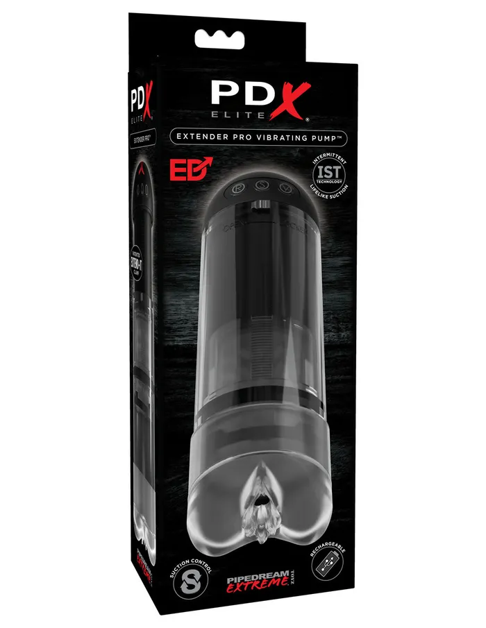 Male Sex Toys Pipedream Extender Pro Vibrating Penis Pump