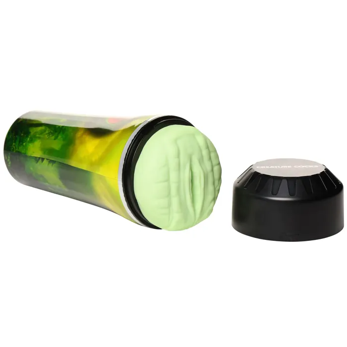 Male Sex Toys XR Brands Raptor Reptile Stroker Green
