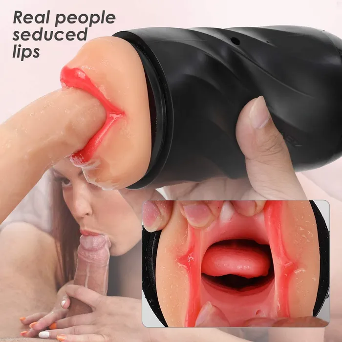 Male Sex Toys ZEMALIA UK Nancy A Masturbator with Vacuum for Men