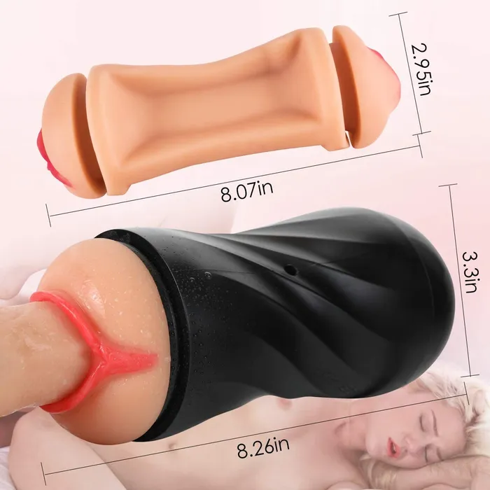 Male Sex Toys ZEMALIA UK Nancy A Masturbator with Vacuum for Men