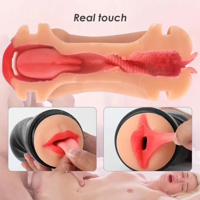 Male Sex Toys ZEMALIA UK Nancy A Masturbator with Vacuum for Men